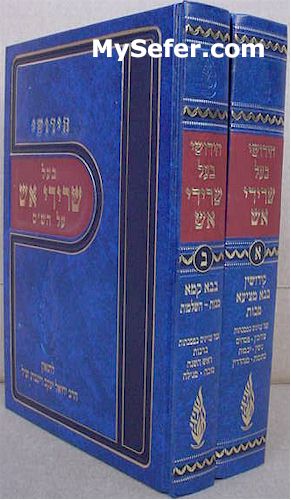 Chidushei Seridei Eish al HaShas - Rabbi Yechiel Yaakov Weinberg (2 vol.)