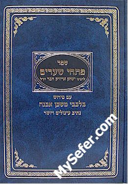 Pitchei Shearim - Peirush B'Levavi Mishkan Evneh (vol. 1)