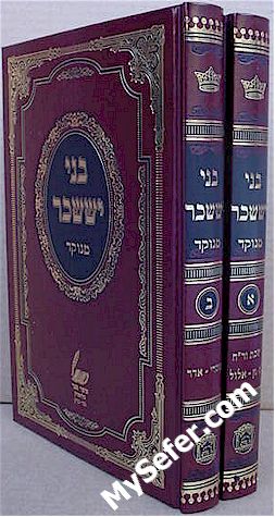 Bnei Yisaschar - Rabbi Tzvi Elimelech of Dinov (menukad edition - 2 vol.)