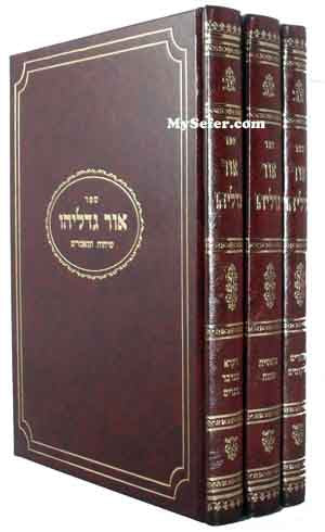 Ohr Gedalyahu al HaTorah U'Moadim (3 vol.)