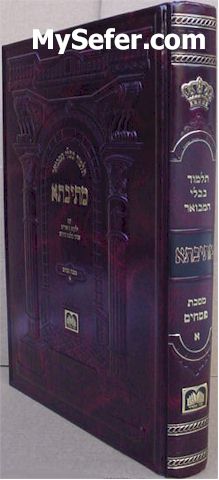 Talmud Bavli Metivta - Oz Vehadar Edition : Pesachim vol. 1 (large size)