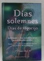 Dias Solemnes (Tishrei - Adar) : R' Menajem Mendel Scheerson (Spanish)