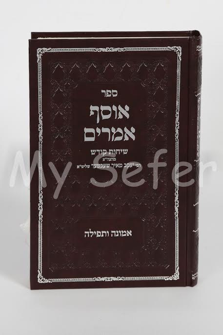 Osef Amarim al Emunah v'Tefillah : Rabbi Yaakov Meir Shechter