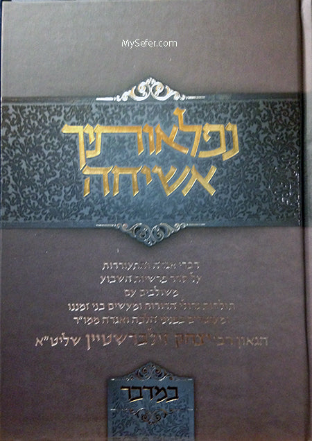 Nifleotecha Asicha : Bamidbar (Rabbi Yitzchak Zilberstein)