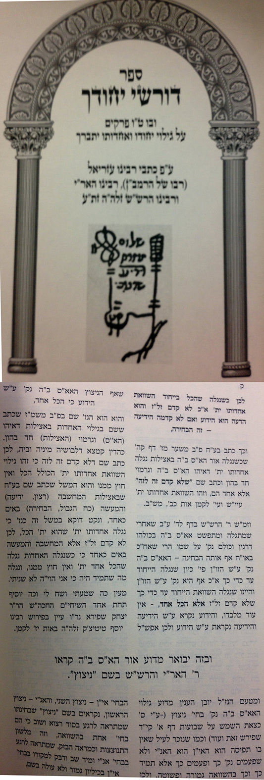 Sefer Dorshei Yichudecha