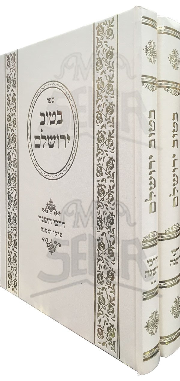 B'Tuv Yerushalayim : Darchei Hasaga (2 vol.)