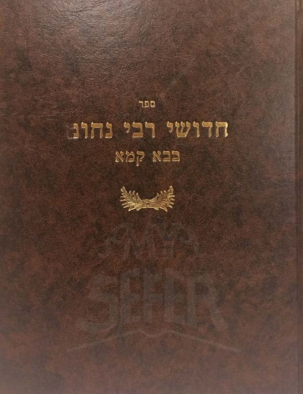 Chiddushei Reb Nachum - Bava kamma