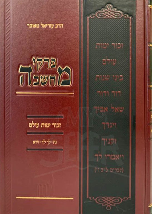Pirkei Machashava - Zechor Yemot Oilam (Noach - Vayera)