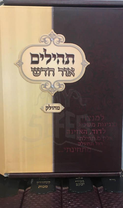 Tehillim Mechulak (28 volumes)