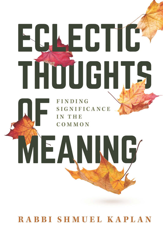 Eclectic Thoughts of Meaning - Finding Meaning in the Common