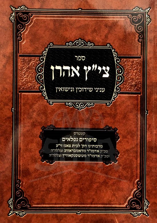 Tzitz Aharon - Inyanei Kiddushin UNesuin