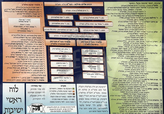 Luach Rashei Yeshivot (Large)
