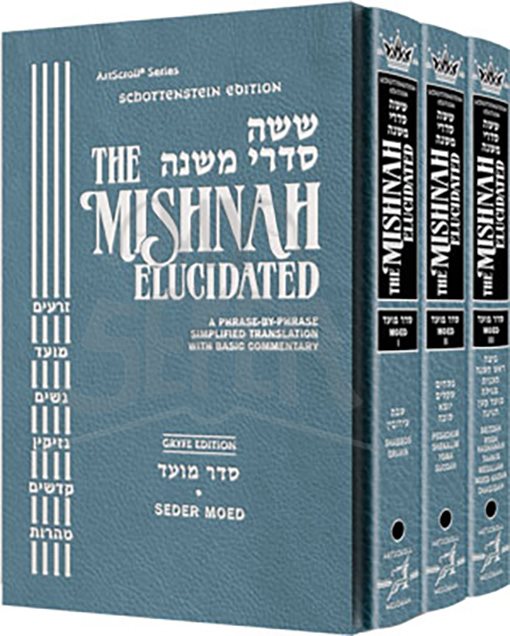 The Mishnah Elucidated Seder Moed Small Version