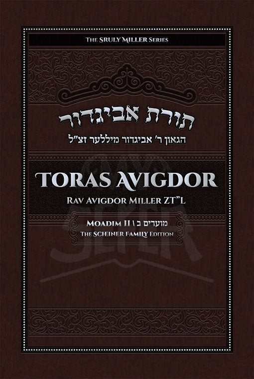 Toras Avigdor: Moadim II