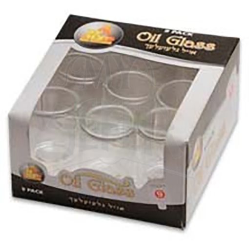 Set of 9 Straight #10 Oil Glasses