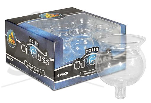 9 Pack Round Oil Glass #4.5