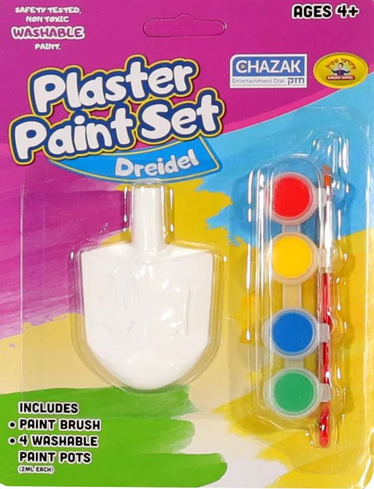 Plaster Paint Set Dreidel