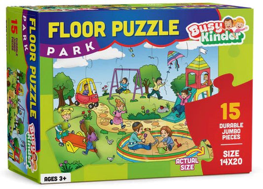 Park puzzle 15 piece floor puzzle