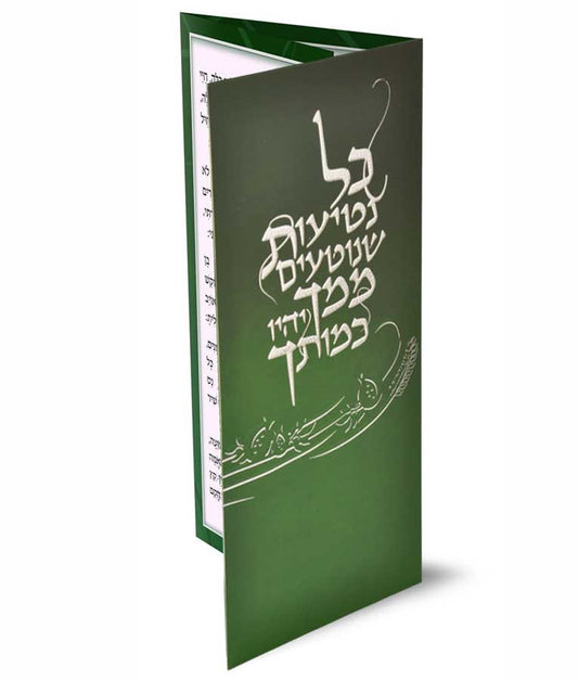 Folding Tu Bishvat - Edot Hamizrach