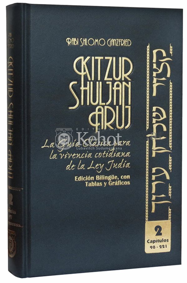 Kitzur Shulján Aruj Set Vol. 1 & 2 - Síntesis de la Ley Judía - Hebreo /Español