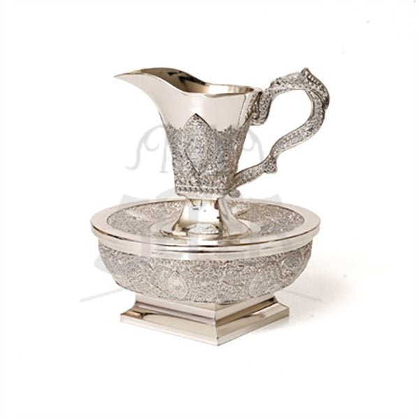 Silverplate Filigree Mayim Achronim