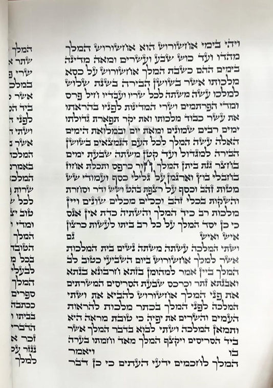 Kosher Megillah Esther Scroll - KSAV ARI 14``