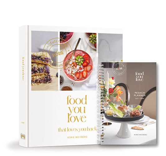 Food You Love Cookbook + Pesach Planner [Cookbook + Free Planner]