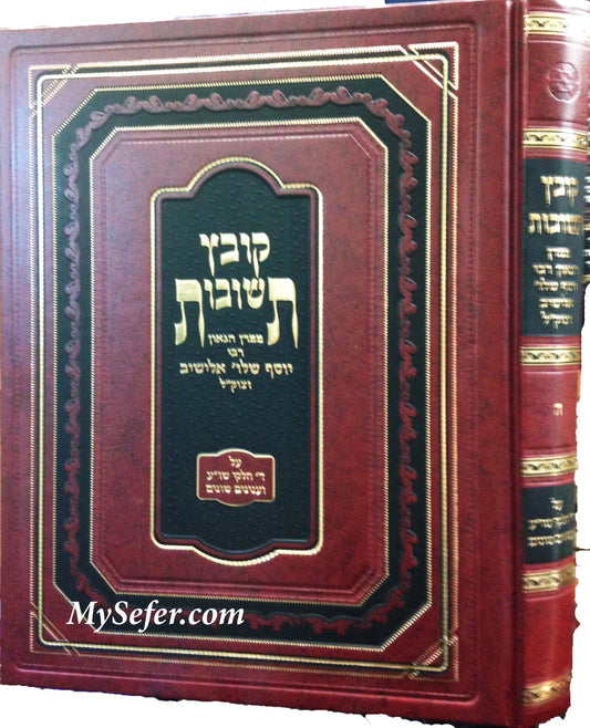 Kovetz Tshuvot - Rav Yosef Shalom Elyashiv (volume #5)