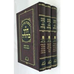 Mishnah Berurah/Derech Berurah Shabbos 3 Volume Set